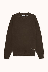 Brad Roundneck Knit - Bruin