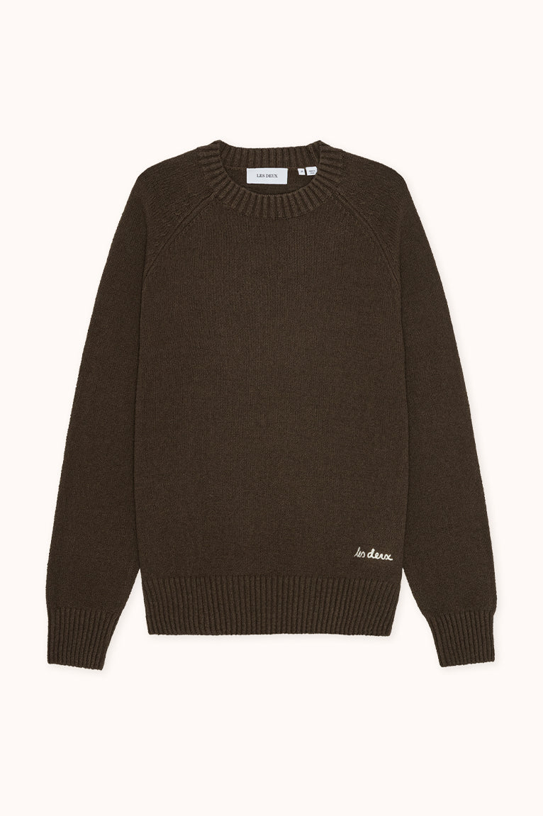 Brad Roundneck Knit - Bruin