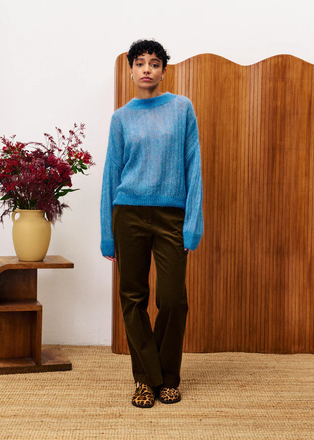 LYS Blue Denim Sweater