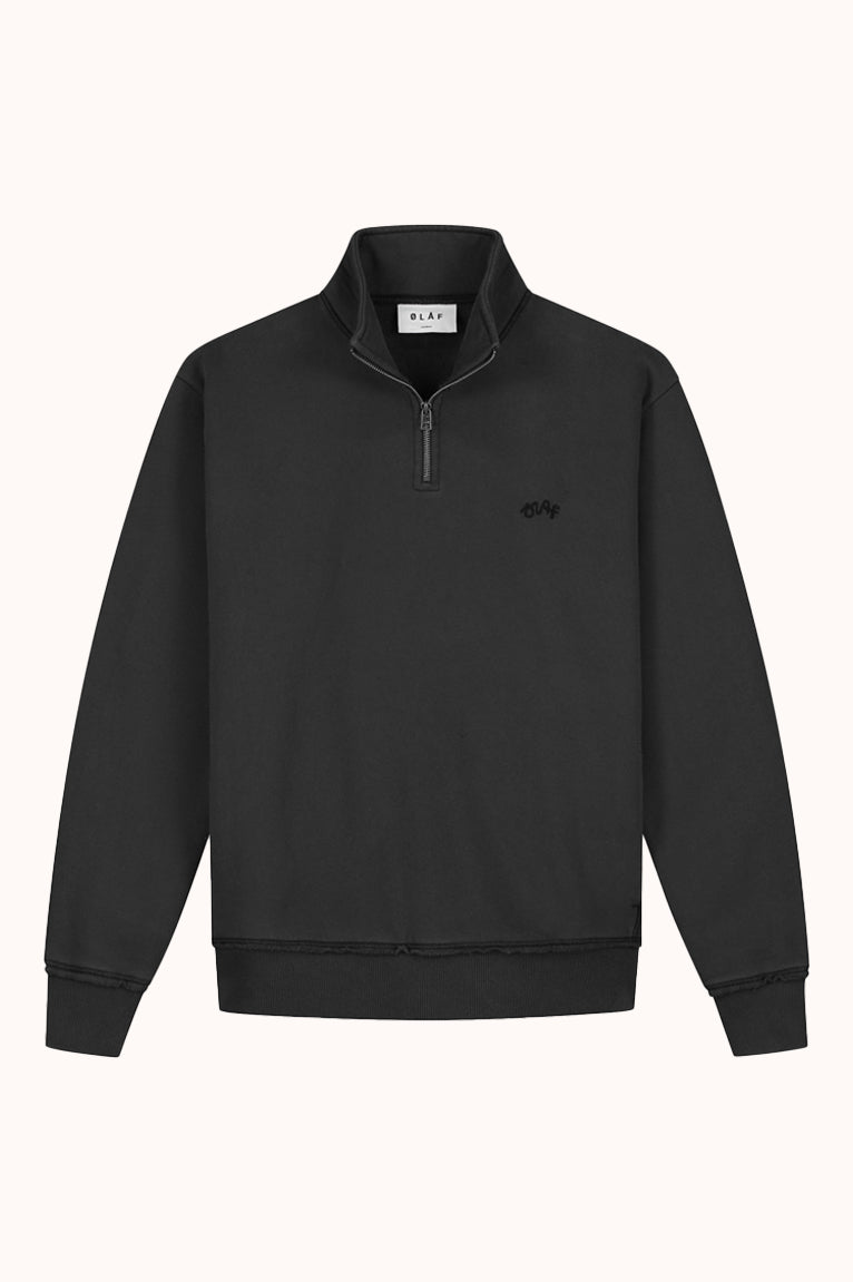 SIGNATURE ZIP MOCK