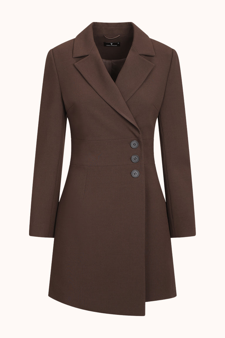 Exa Dress - Black coffee