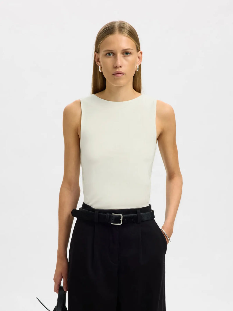 SLWMANJA SL REVERSIBLE TOP - Wit