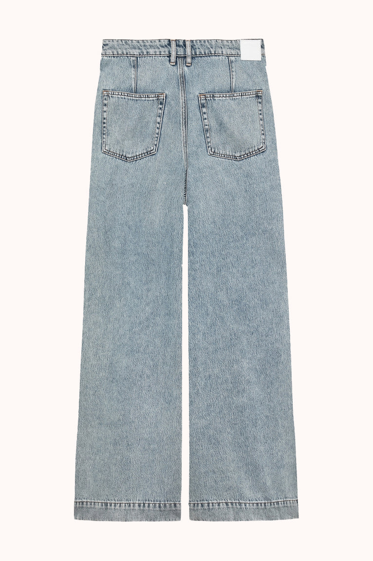 Wide leg jeans