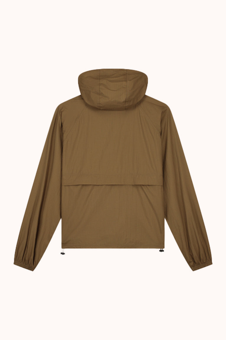 Hooded windbreaker