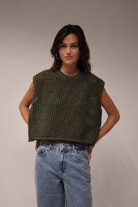Mori Knitted Top - Groen