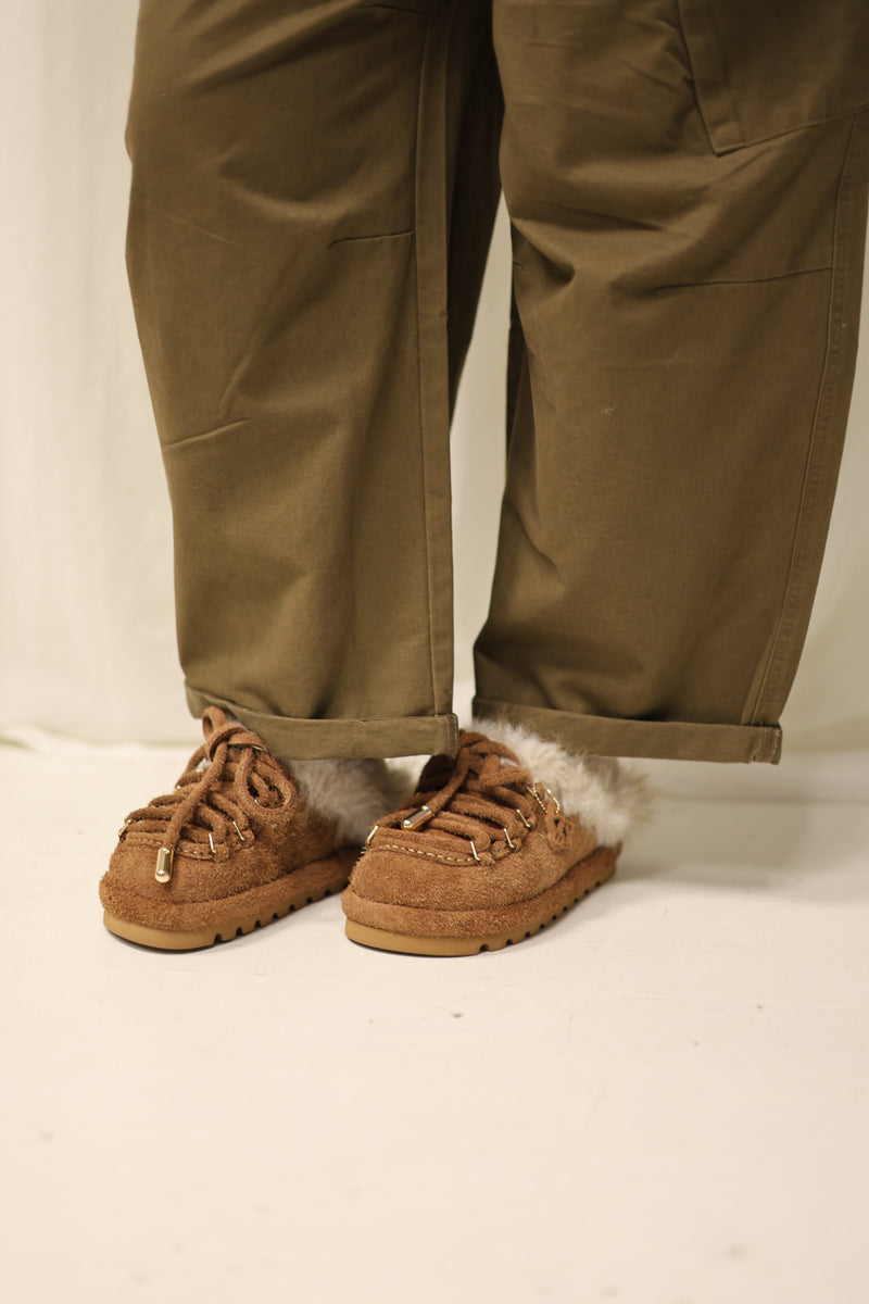 Harlow Tan Suede
