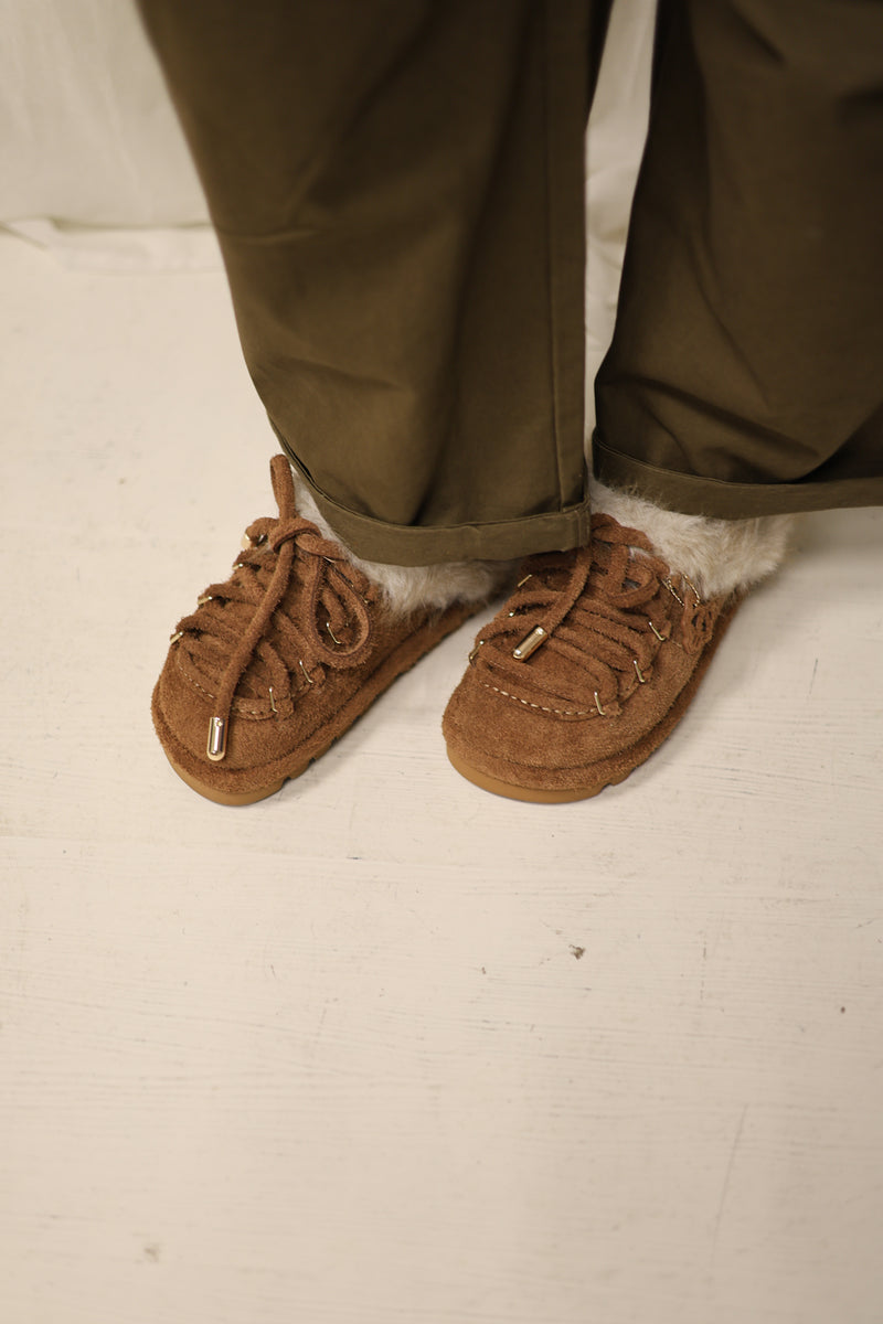 Harlow Tan Suede