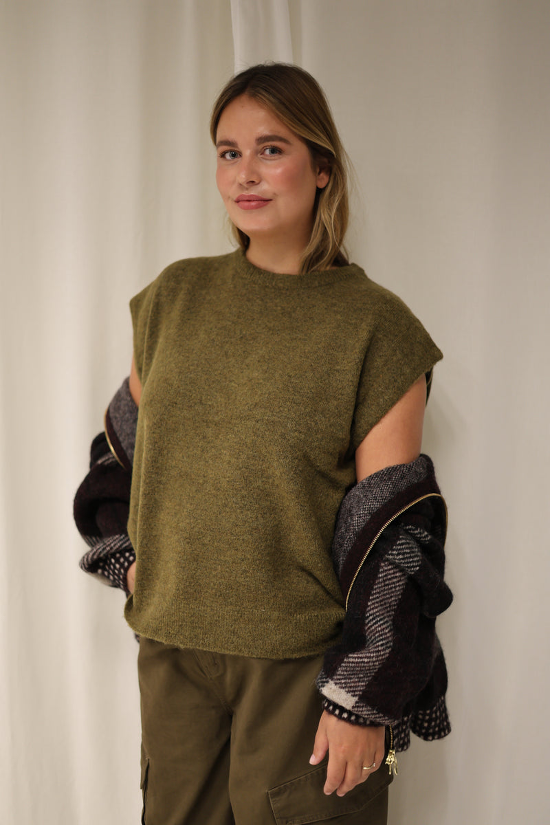 SLWLULU SL KNIT VEST