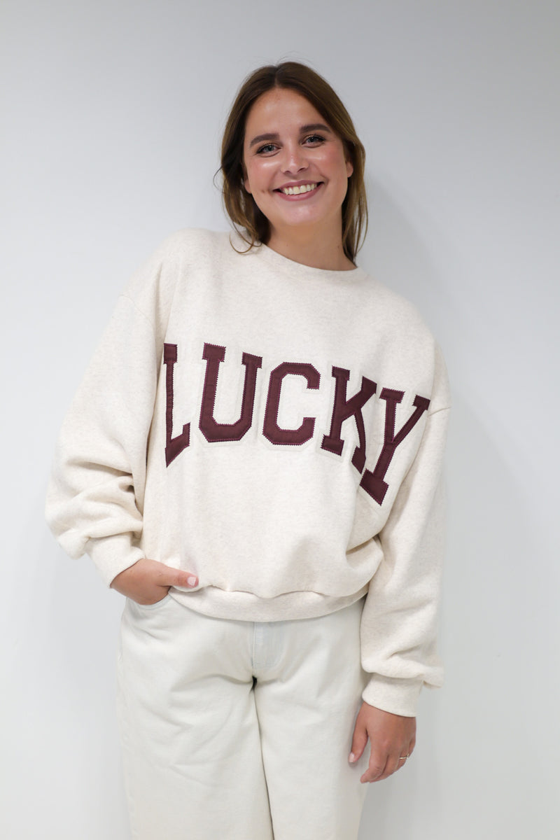Bibi patch sweater