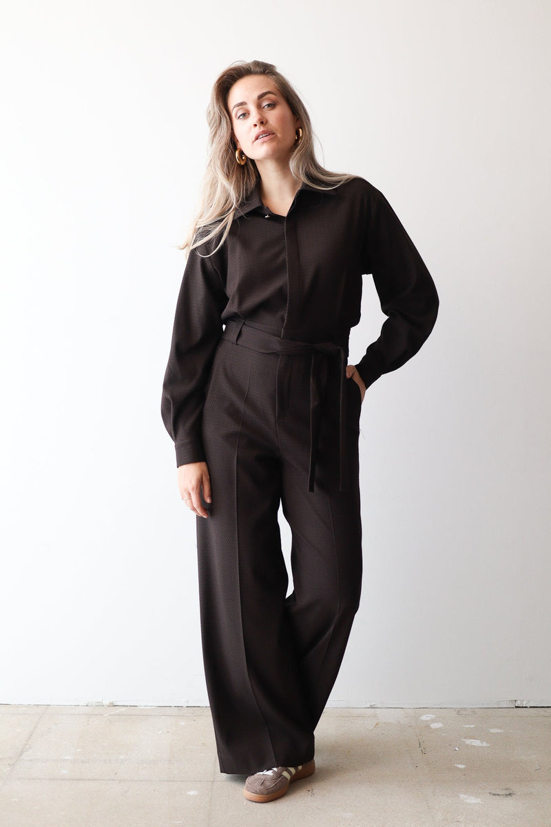 Classy structure jumpsuit