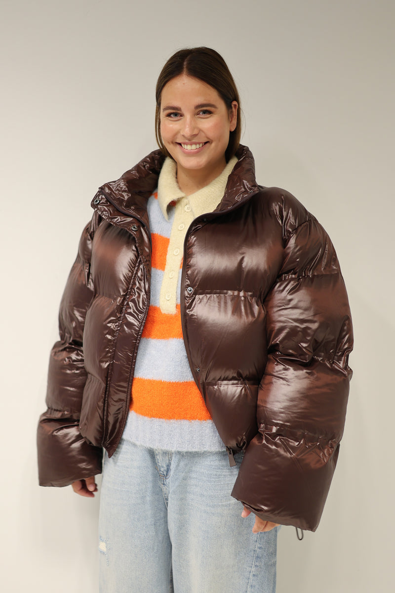 Rhea Shiny PufferJacket