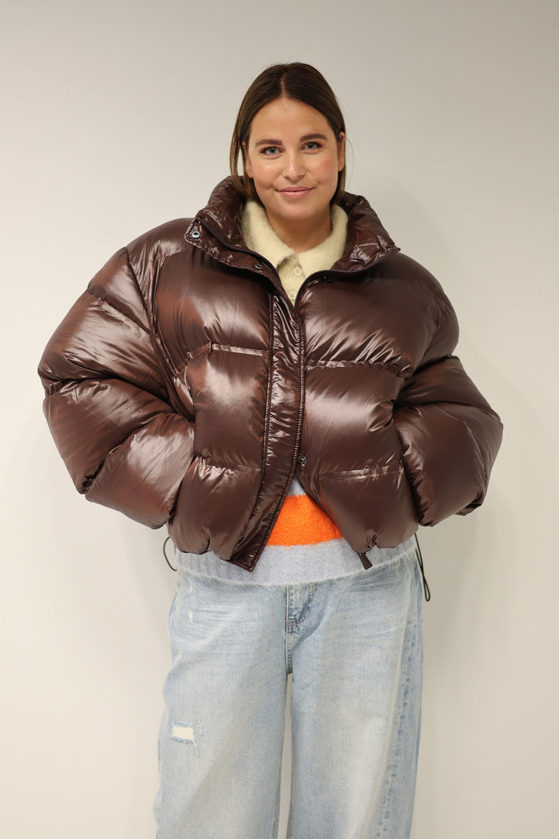 Rhea Shiny PufferJacket