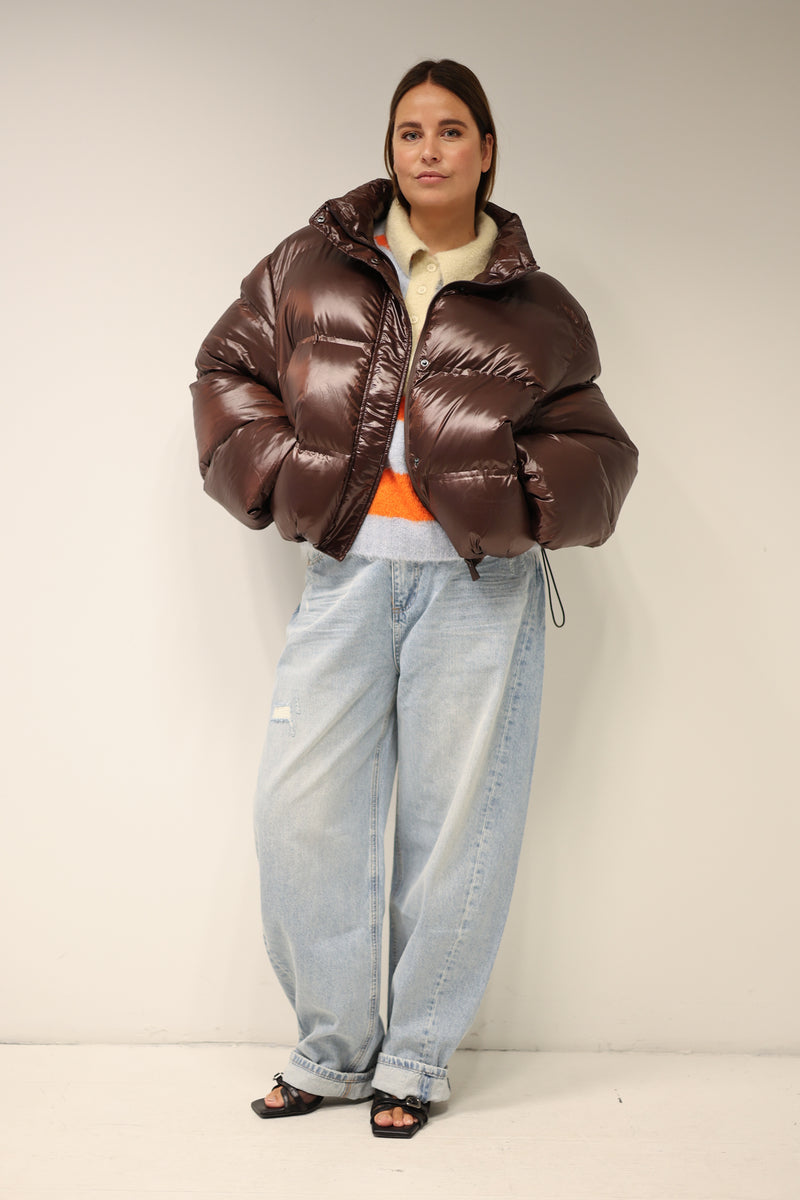 Rhea Shiny PufferJacket