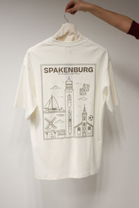 SHIRT Spakenburg print - Wit