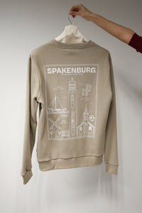 SWEAT Spakenburg print - Beige
