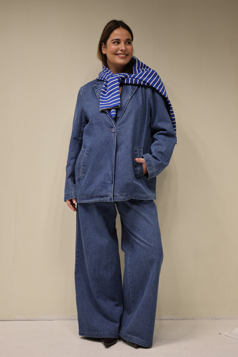 VIFILUCA DENIM BLAZER