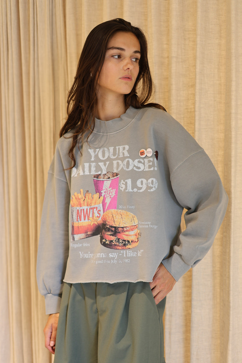 MENU SWEATSHIRT - Grijs