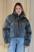 NEBULA Short Puffer Jacket - Urban Slate