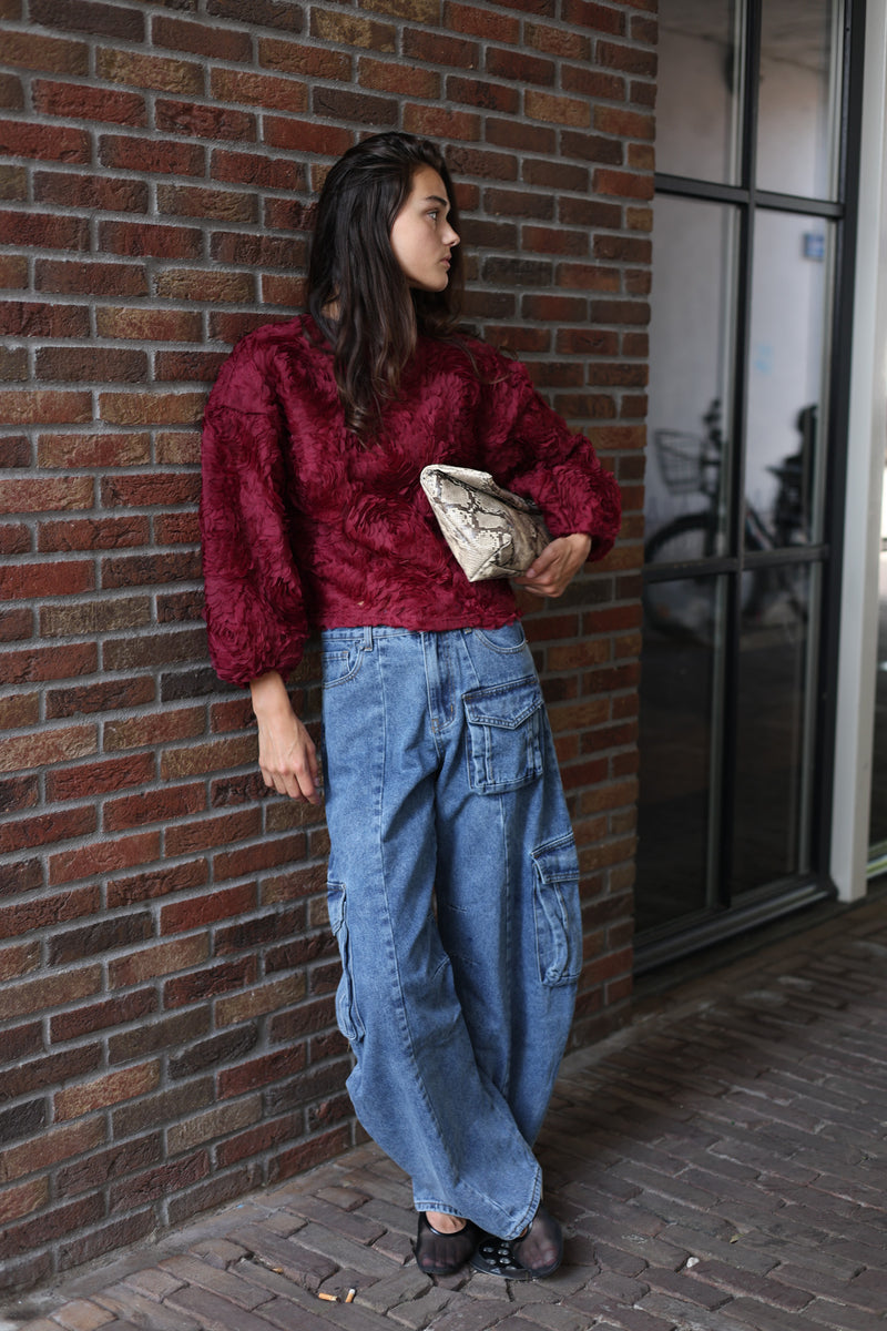 Cargo Jeans - Blauwe Jeans