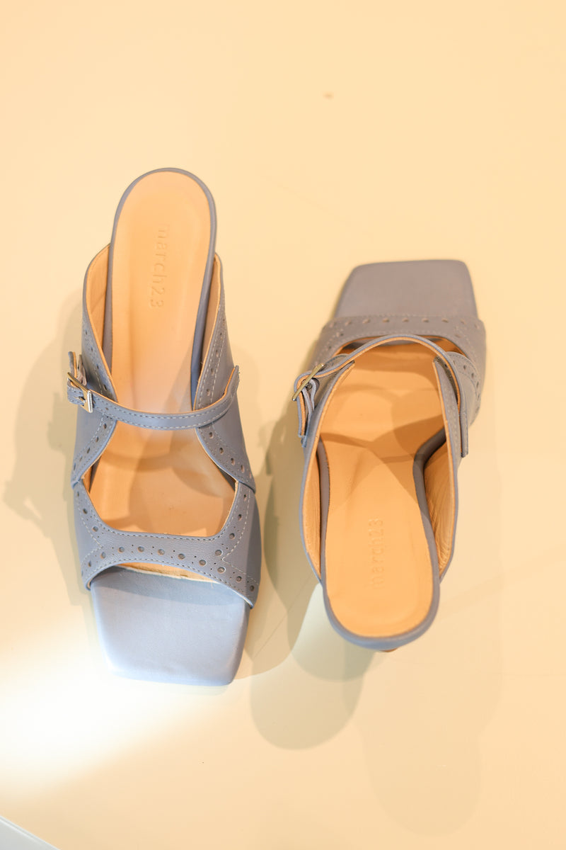 RAQUELLE SANDAL HIGH HEEL - Blauwe Jeans
