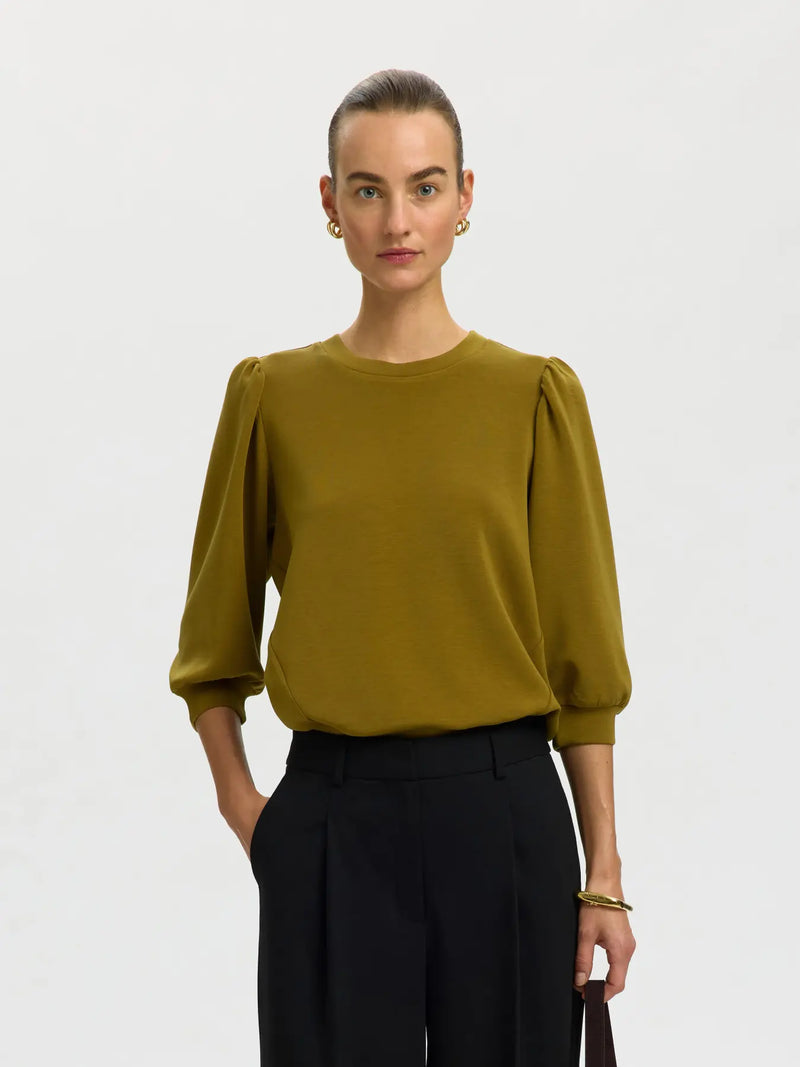SLWTENNY 3/4 SWEAT TOP
