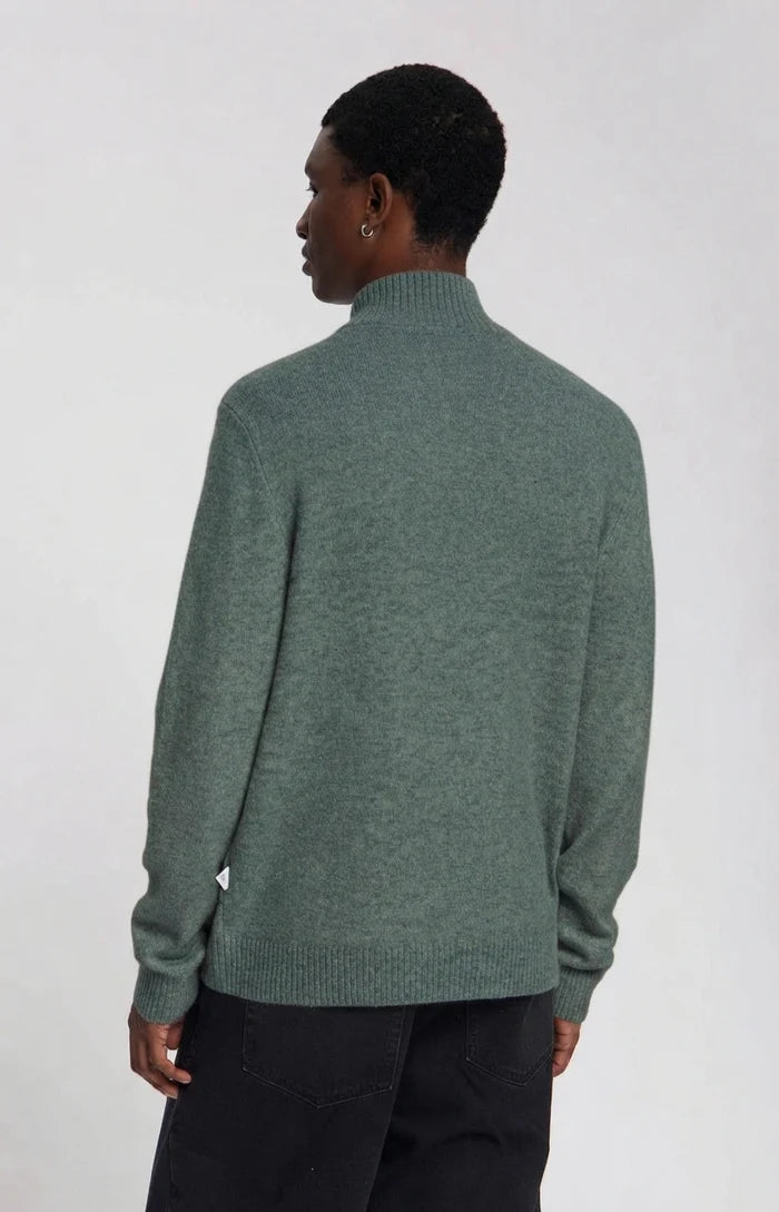 LAMAR KNITTED HLAF ZIP - URBAN CHIC