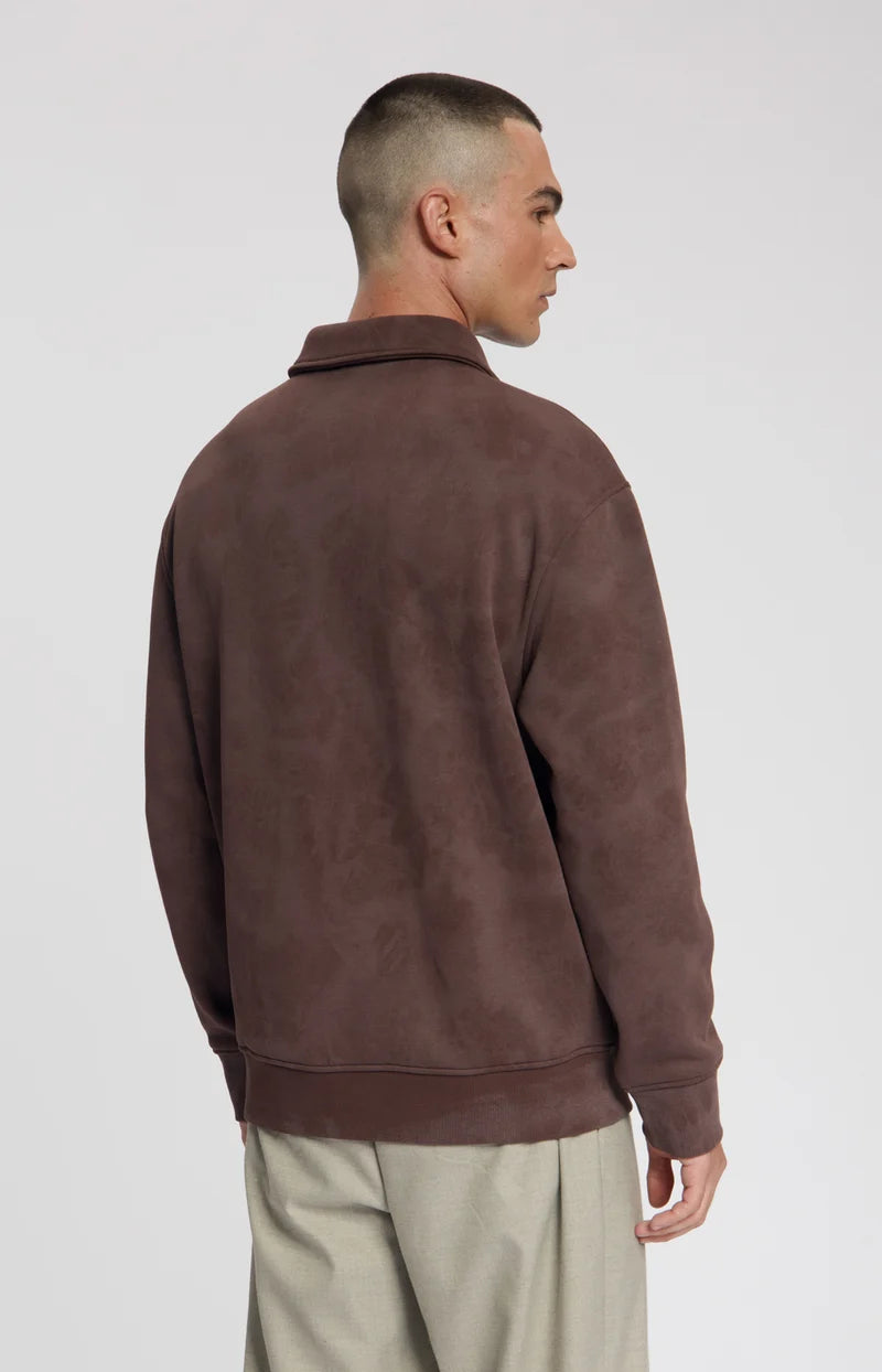 NORTH SWEAT POLO - Brown