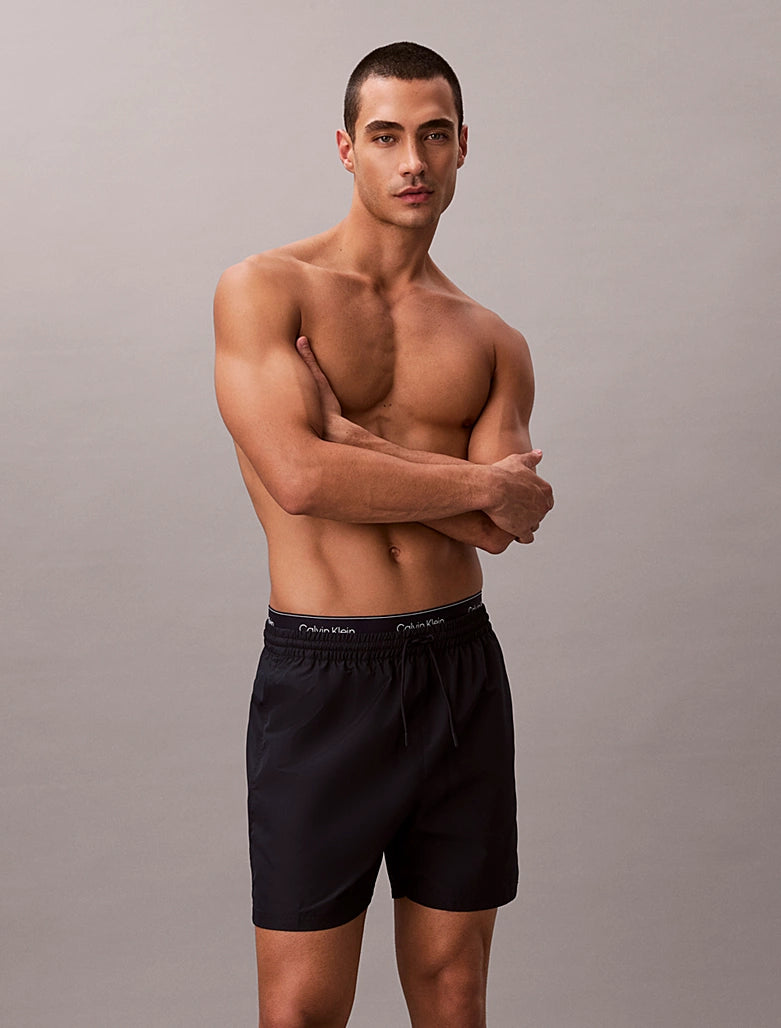 Medium zwemshort met trekkoord