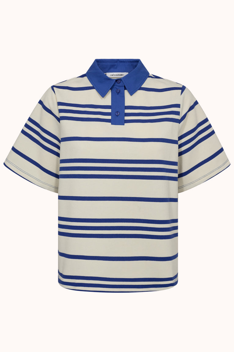 LennonCC Stripe Polo Tee