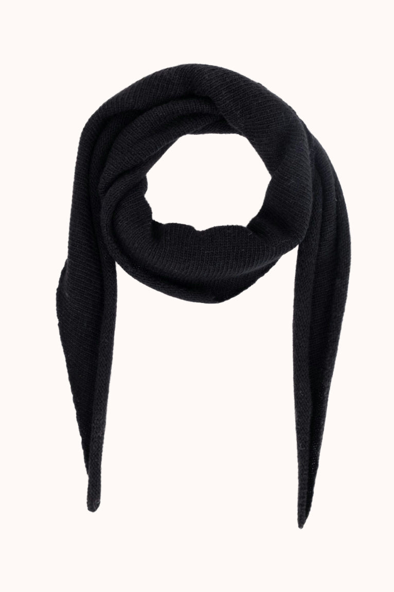 Mitsy Knit Scarf - Zwart