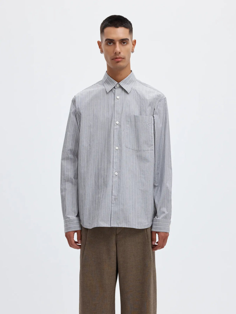 ANRASLUND DOBBY LS SHIRT