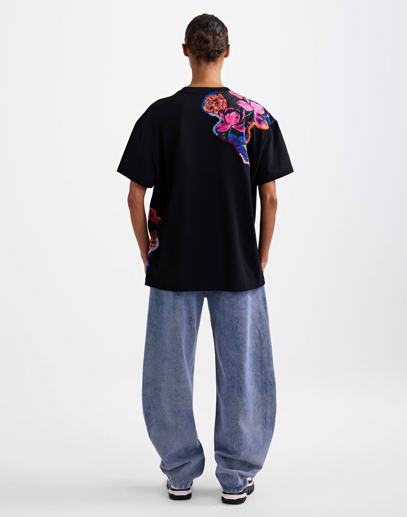 Nero Oversized Tee - Zwart