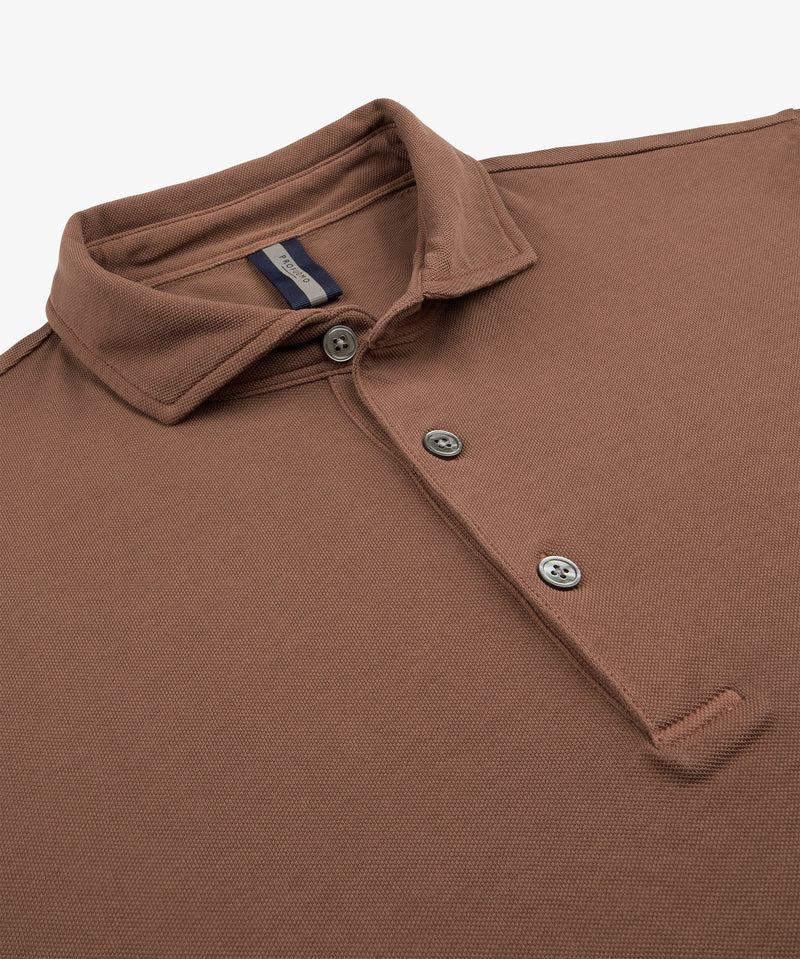 Clay Garment Dye polo