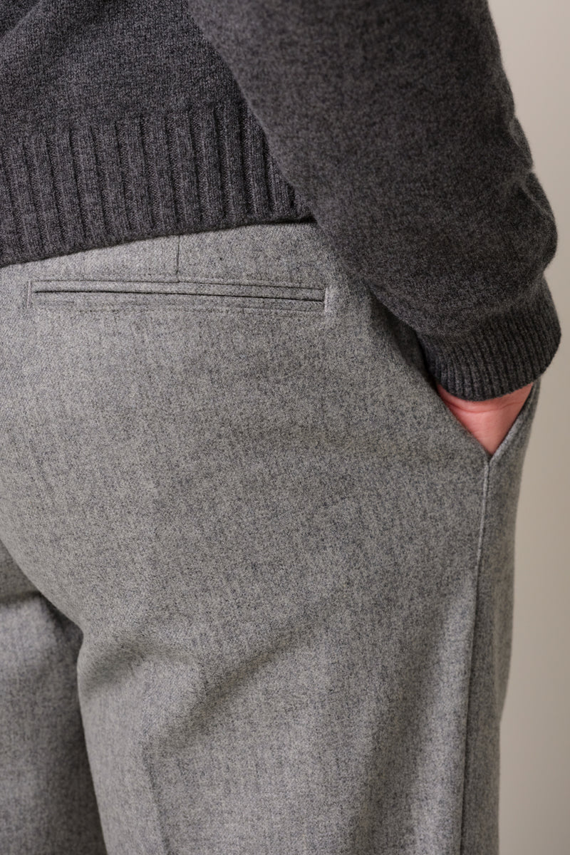 TROUSER FLANNEL GREY