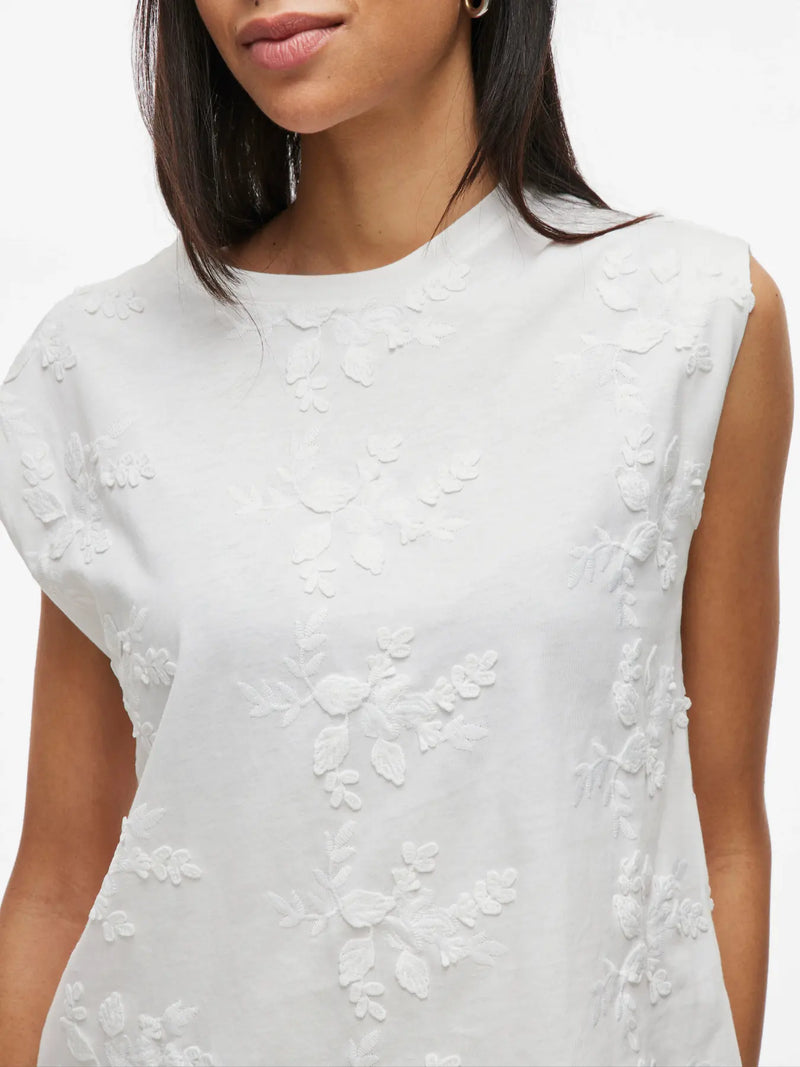 VINAYLA O-NECK S/L TOP