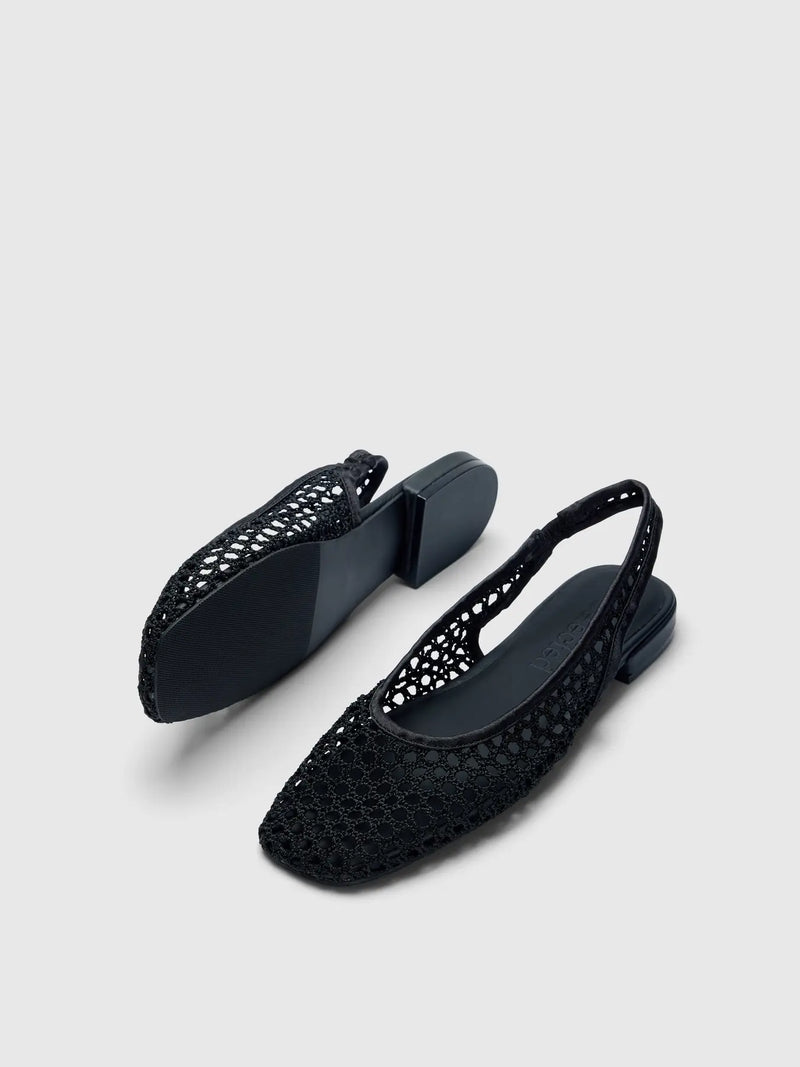 SLFMICHELLE BRAIDED SLINGBACK
