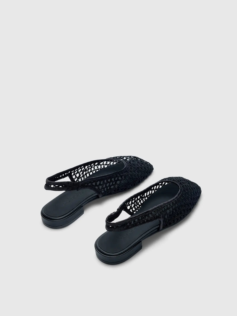 SLFMICHELLE BRAIDED SLINGBACK
