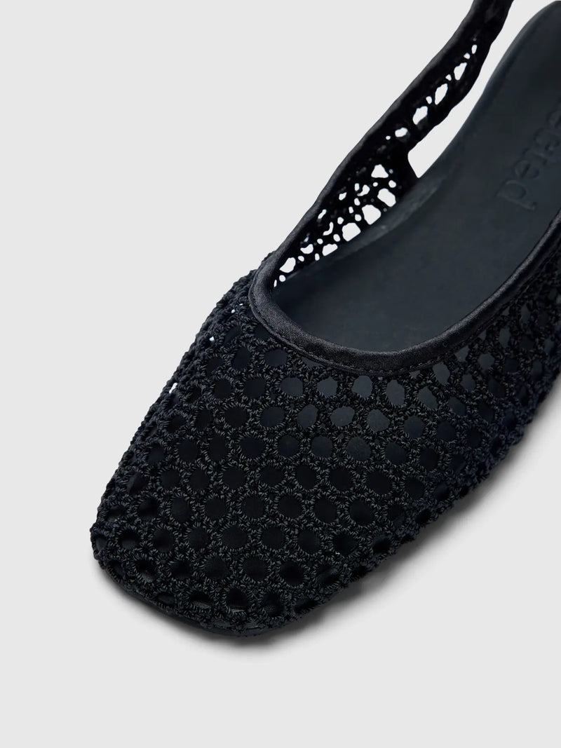 SLFMICHELLE BRAIDED SLINGBACK