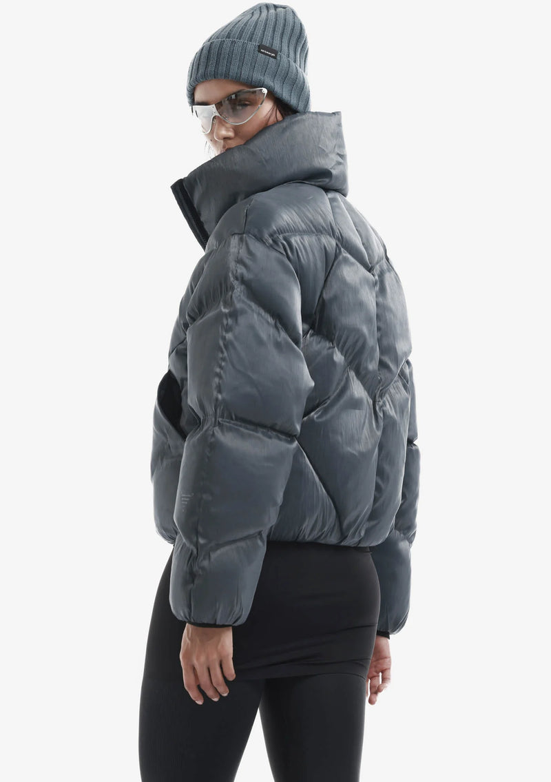 NEBULA Short Puffer Jacket - Urban Slate