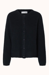 SLFLULU NEW LS KNIT CARDIGAN - Dark Sapphire