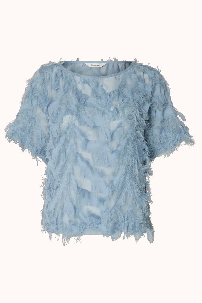 SLFMYLINE SS BOAT NECK TOP