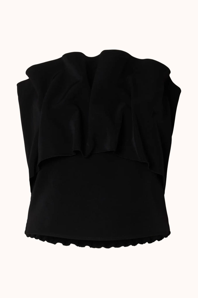 SLFVINELLE PLEATED BANDEAU TOP