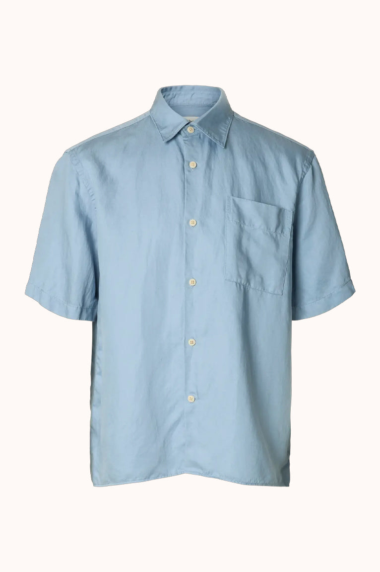 SLHRLXMIKA TENCEL BLEND SS SHIRT