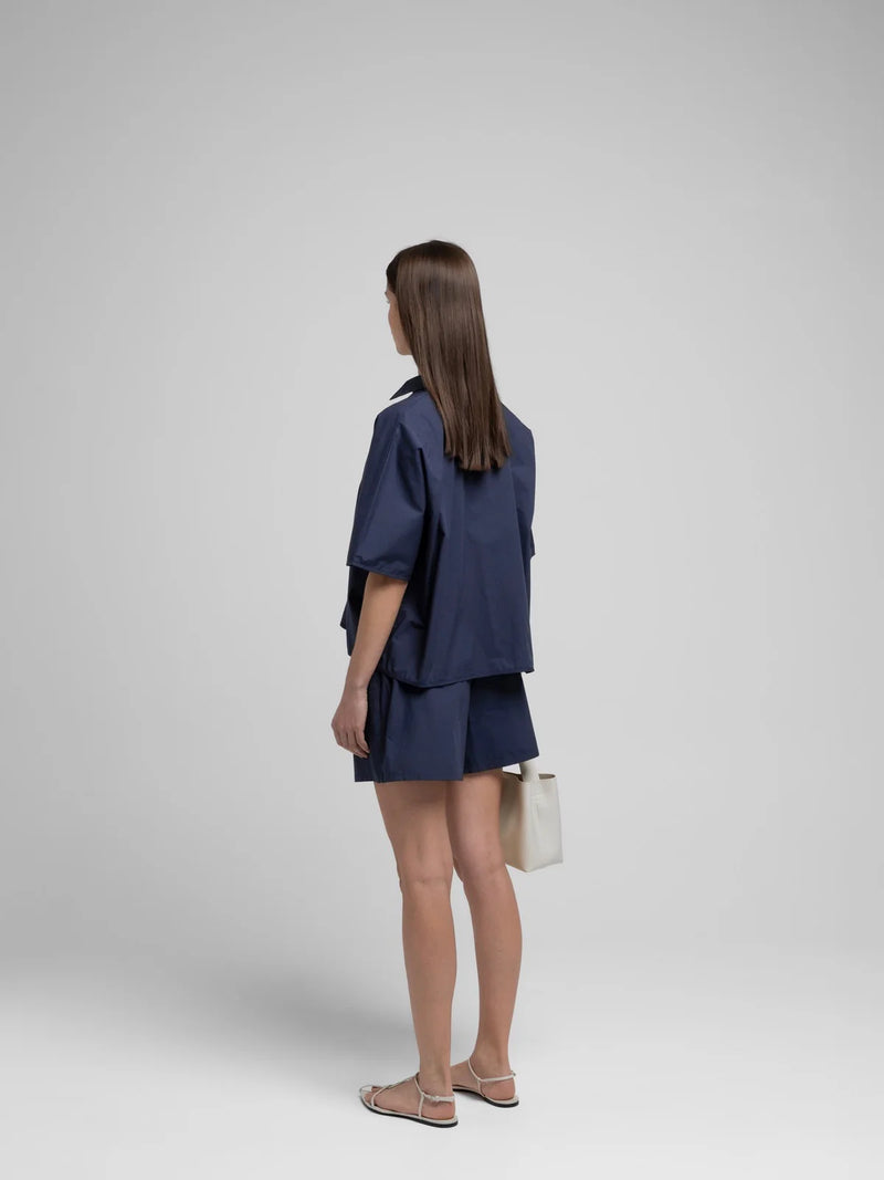 OCEAN POPLIN SHORTS