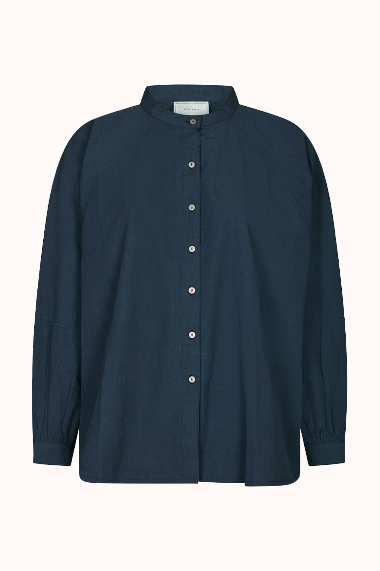 Solane C Poplin Shirt - Navy