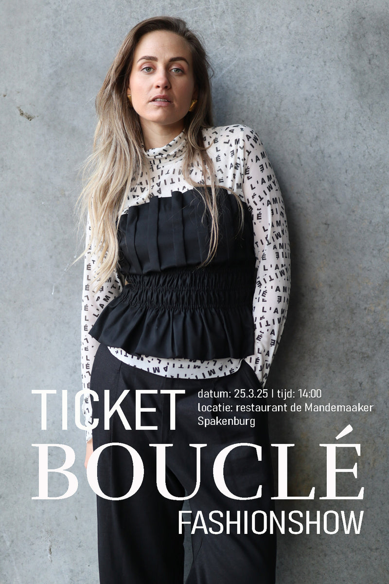 Bouclé middag Fashionshow 14:00