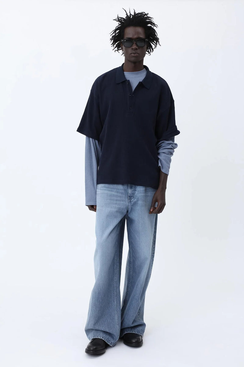 TOPPER POLO - Donker Blauw