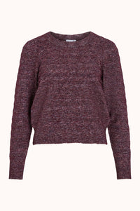 VIJAYLA RONDE HALS GEBREIDE TRUI