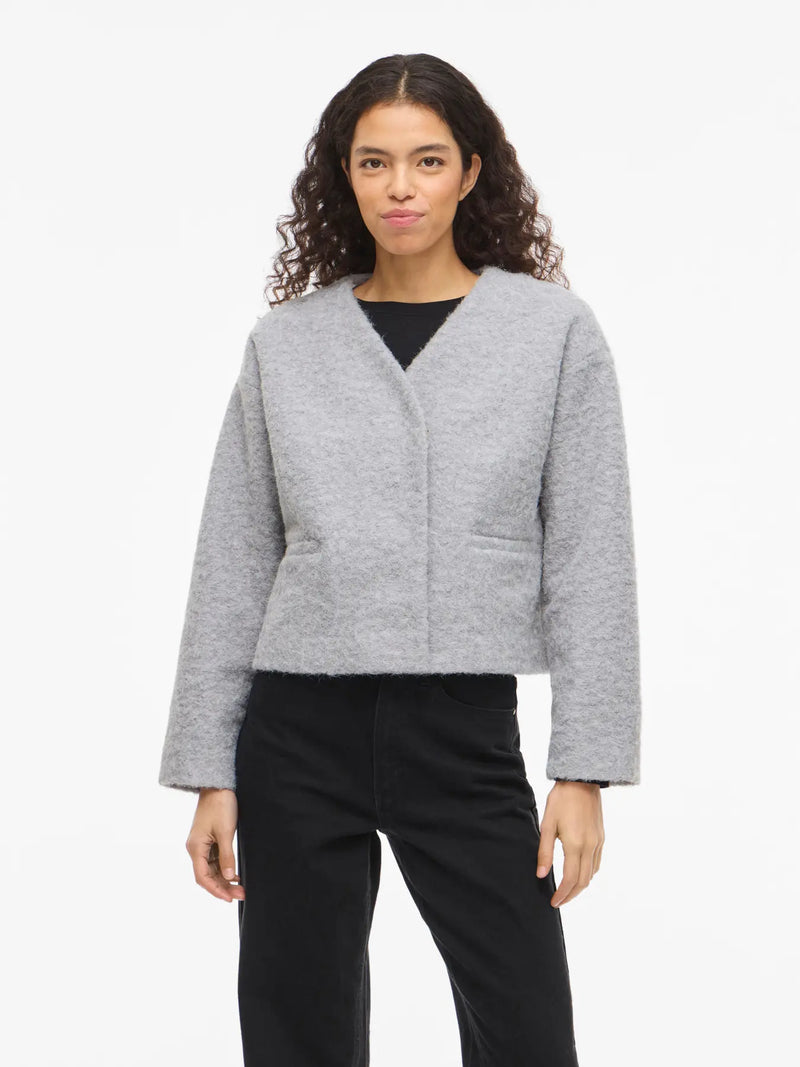 VIDUFFY L/S V-NECK JACKET