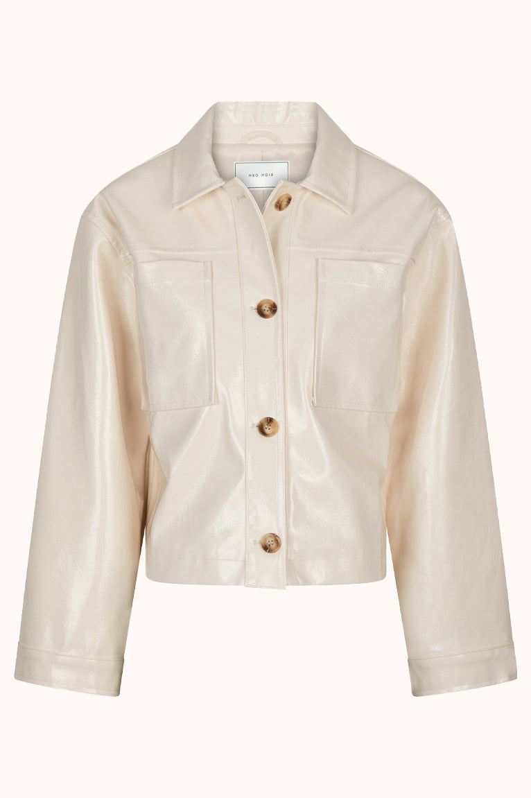 Emilia Patent Jacket